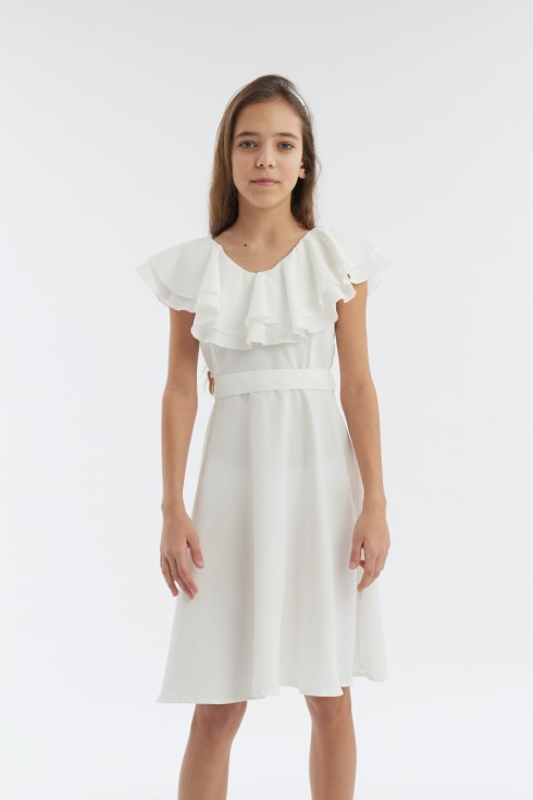 Gulbių princesė suknelė, elegantiška suknelė mergaitei, vaikiška suknelė šventei, princesės suknelė, suknelė mergaitei vasarai, suknelė mergaitei pavasariui, kokybiška vaikiška mada